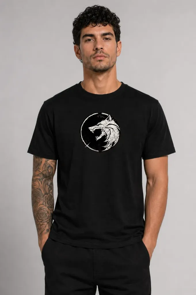 Wolf black t-shirt