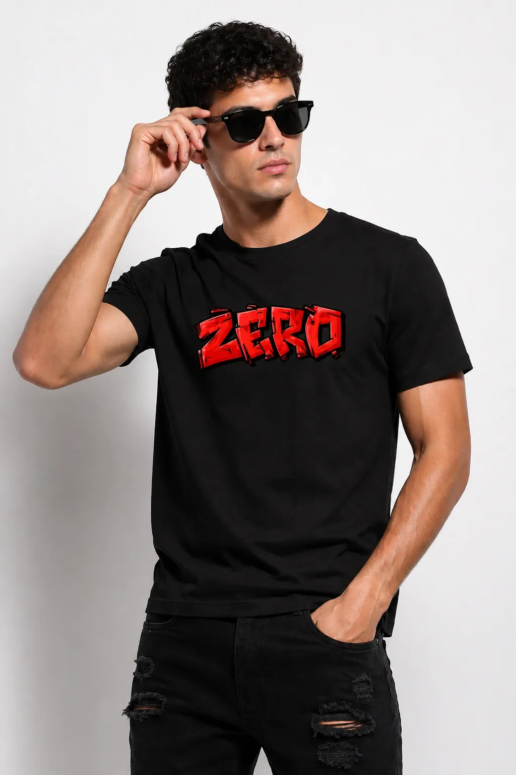 T SHIRT (Black, XL)